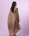 Mohey Women Blossoming Mehandi Anarkali Suit
