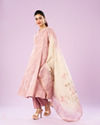 Mohey Women Elegant Light Pink Anarkali Suit
