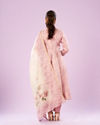 Mohey Women Elegant Light Pink Anarkali Suit