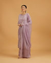 Mohey Women Purple Elegance Palazzo Suit
