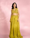 Emerald Enchantment Indo Western