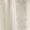 Glittering Georgette Cream Anarkali Suit