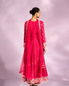 Mohey Women Royal Rani Pink Anarkali Suit