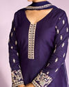 Mohey Women Regal Purple Anarkali Suit