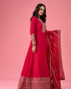 Mohey Women Rani Pink Allure Anarkali Suit