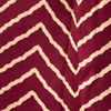 Wine Satin Sharara with Cape Indo Western