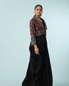 Mohey Women Black Elegance Indo Western