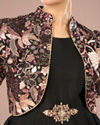 Mohey Women Black Majesty Indo Western