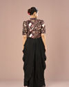 Mohey Women Black Majesty Indo Western