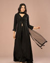 Black Majestic Anarkali Suit Ensemble