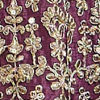 Lavish Purple Palazzo Suit Ensemble