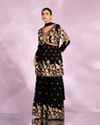 Radiant Black Sharara Suit