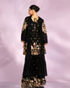 Mohey Women Radiant Black Sharara Suit