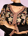Mohey Women Radiant Black Sharara Suit