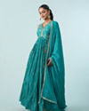 Mohey Women Green Enchantress Anarkali Suit