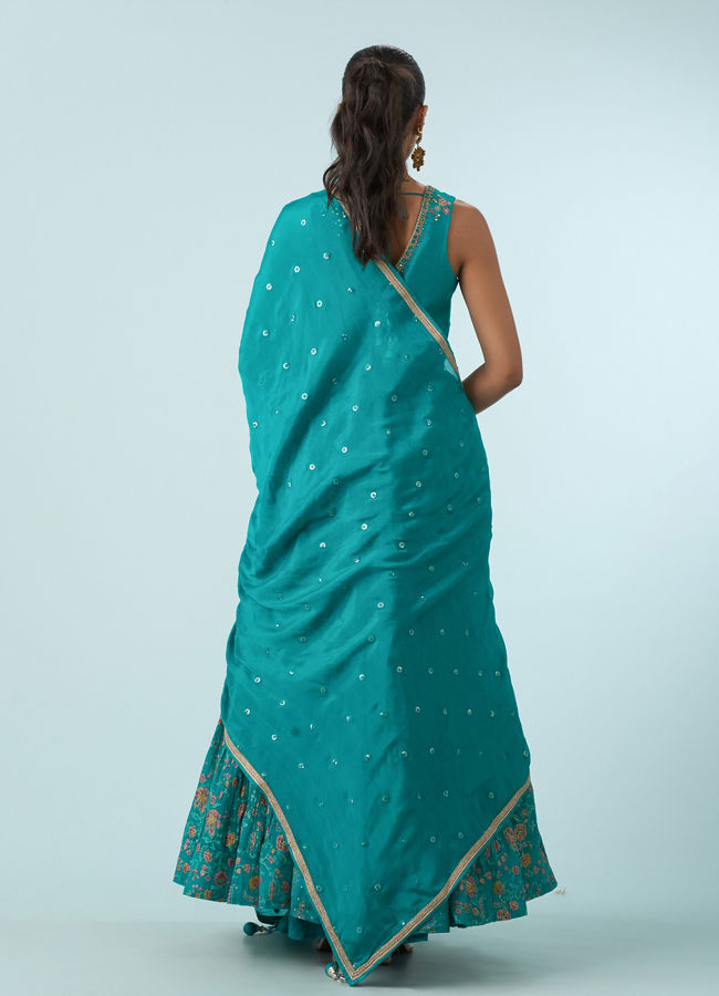 Mohey Women Green Enchantress Anarkali Suit
