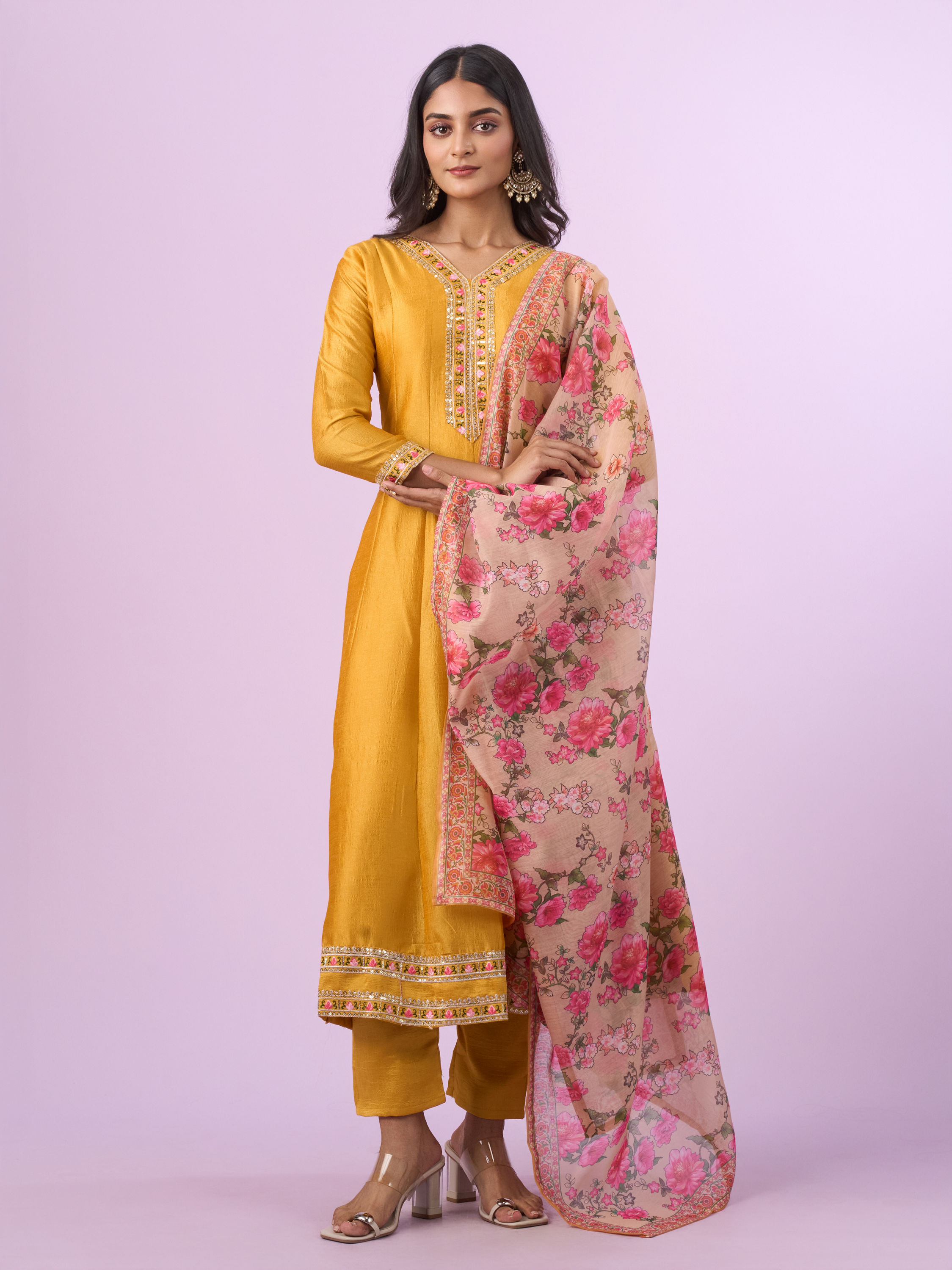 Mohey Women Sunny Elegance Anarkali Suit