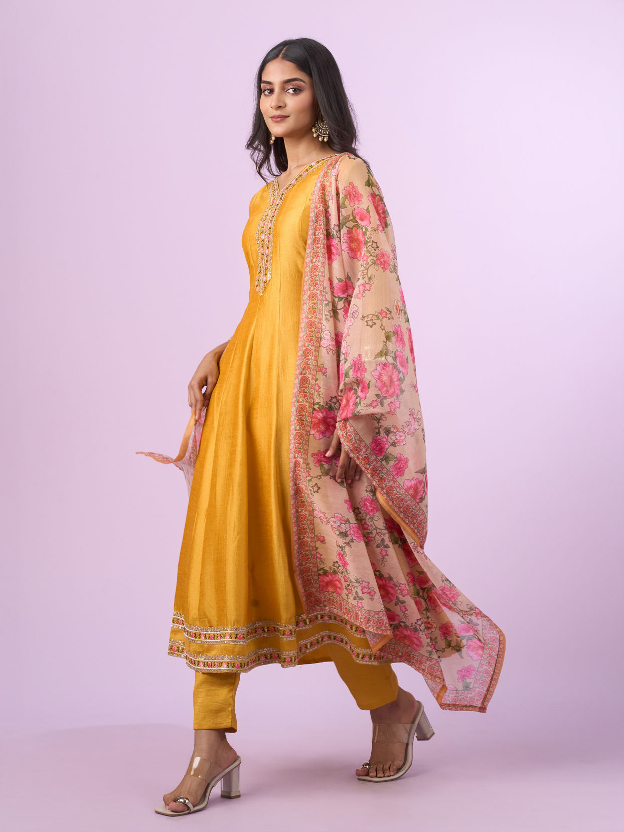 Mohey Women Sunny Elegance Anarkali Suit