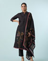 Elegant Black Straight Suits