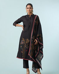 Mohey Women Elegant Black Straight Suits