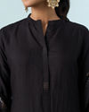 Mohey Women Elegant Black Straight Suits