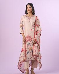 Mohey Women Sublime Beige Straight Suit
