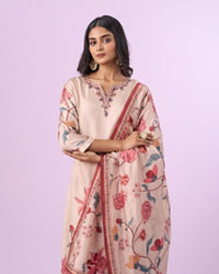 Mohey Women Sublime Beige Straight Suit