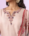 Mohey Women Sublime Beige Straight Suit