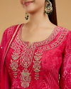 Mohey Women Pink Enchantress Anarkali Suit