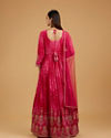 Mohey Women Pink Enchantress Anarkali Suit