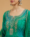 Mohey Women Emerald Elegance Anarkali Suit