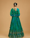 Mohey Women Emerald Elegance Anarkali Suit