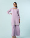 Purple Enchantment Chinon Palazzo Suit