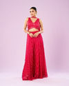 Ravishing Rani Pink Indo-Western Ensemble