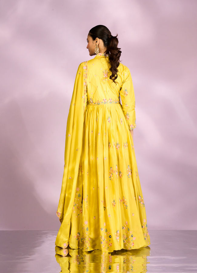 Mohey Women Sunlit Hues Anarkali Suit