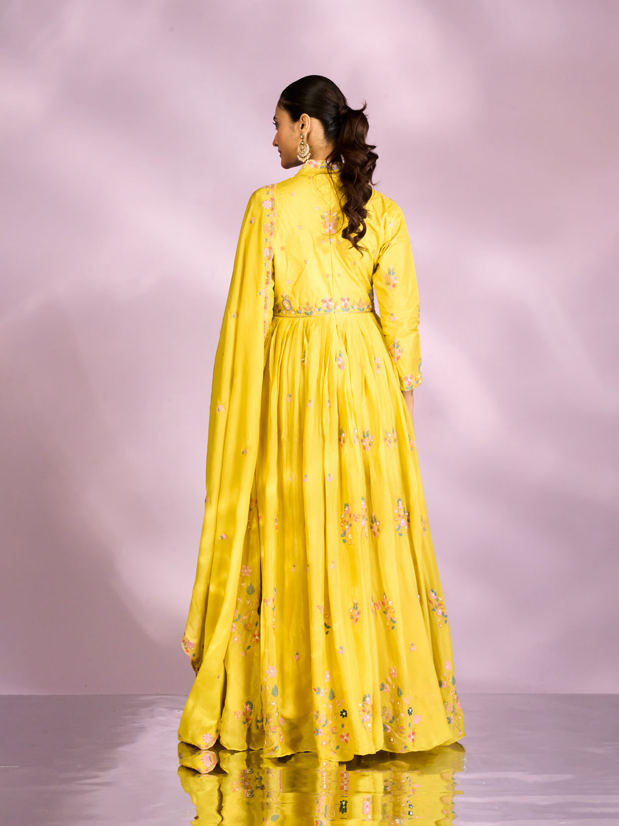Mohey Women Sunlit Hues Anarkali Suit