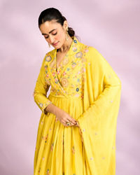 Mohey Women Sunlit Hues Anarkali Suit