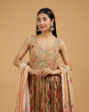 Mohey Women Beige Enthralling Anarkali Suit