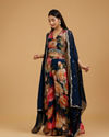 Mohey Women Indigo Blue Charm Indo Western
