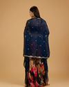 Mohey Women Indigo Blue Charm Indo Western