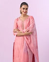 Mohey Women Pink Ensemble Straight Suit