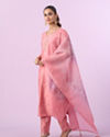 Mohey Women Pink Ensemble Straight Suit