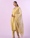 Mohey Women Enchanting Green Straight Suit