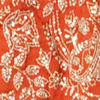 Orange Chinon exuberance Indo Western