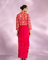 Mohey Women Exquisite Pink Hued Jacketed Indo Western Ensemble