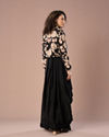 Mohey Women Black Elegance Chinon Indo Western
