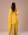 Mohey Women Mustard Yellow Palazzo Suit
