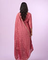 Mohey Women Dusty Pink Elegance Straight Suits