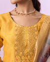Mohey Women Resplendent Yellow Straight Suit