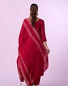 Mohey Women Vivacious Red Straight Suit